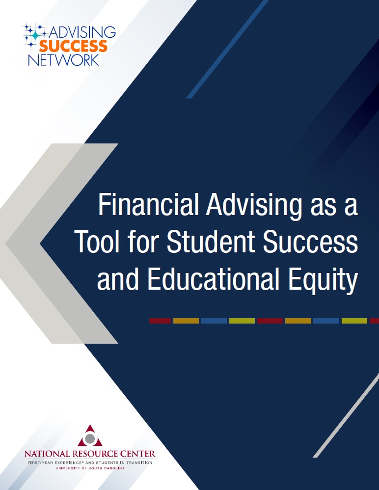 Image of the cover page of the Financial Advising case studies report